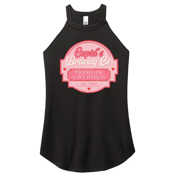 CupidS Brewing Company Boho ValentineS Day Women’s Perfect Tri Rocker Tank