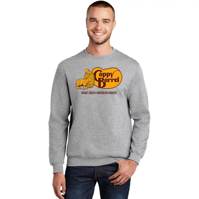 Cappy Barrel; Capybara Campaign Store Tall Sweatshirt