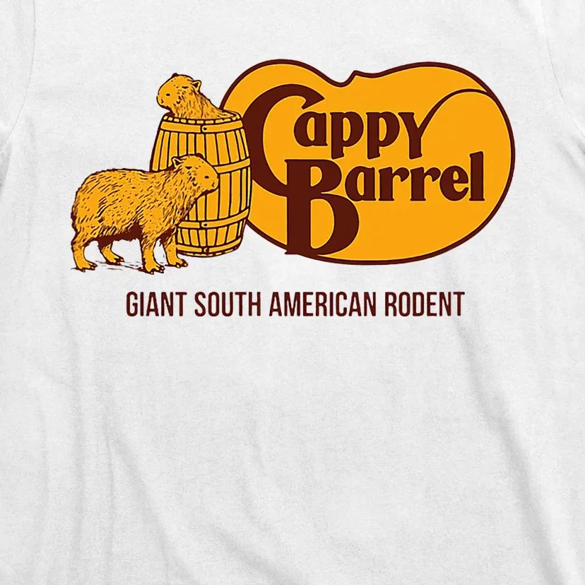 Cappy Barrel; Capybara Campaign Store T-Shirt