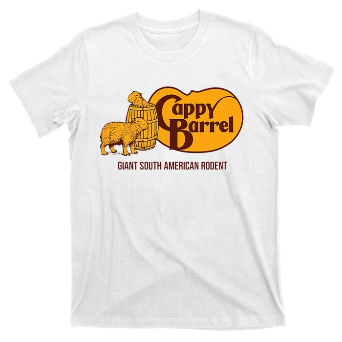 Cappy Barrel; Capybara Campaign Store T-Shirt