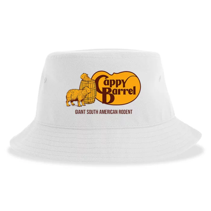 Cappy Barrel; Capybara Campaign Store Sustainable Bucket Hat