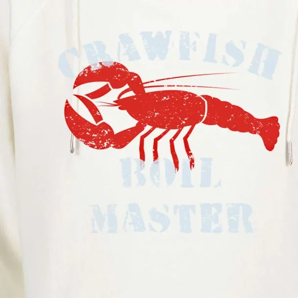 Crawfish Boil Crew Cajun Season Fishing Crawfish Boil Funny Gift Womens Funnel Neck Pullover Hood