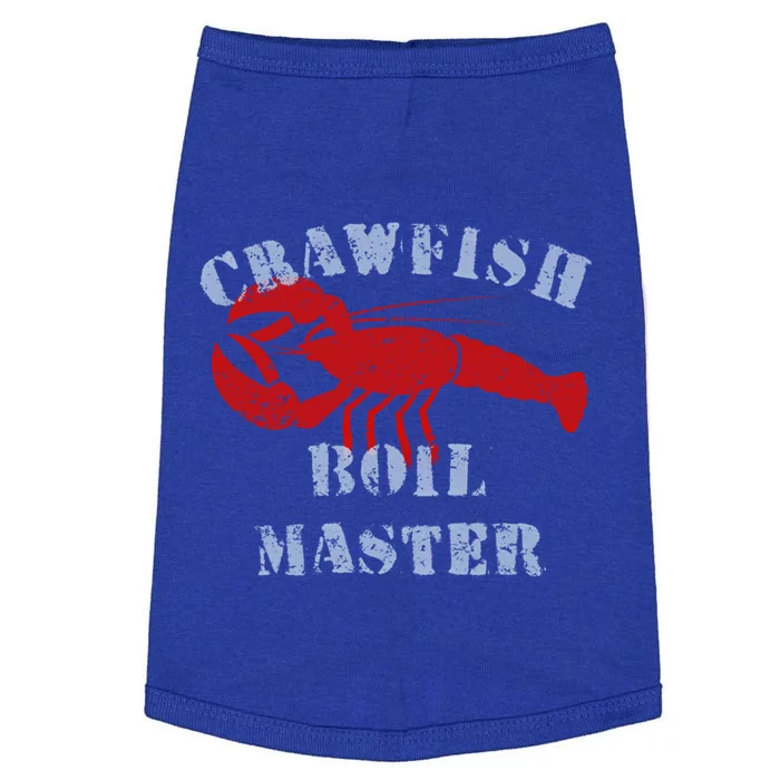 Crawfish Boil Crew Cajun Season Fishing Crawfish Boil Funny Gift Doggie Tank