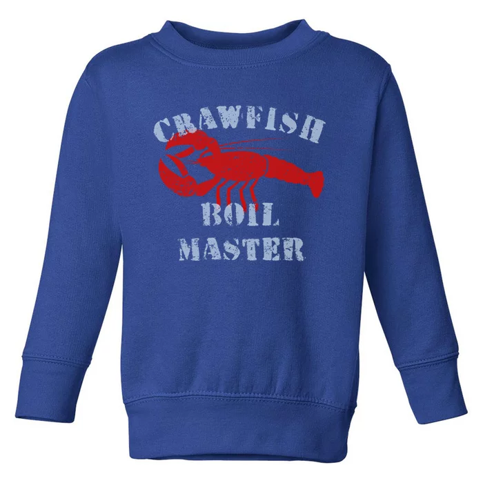 Crawfish Boil Crew Cajun Season Fishing Crawfish Boil Funny Gift Toddler Sweatshirt