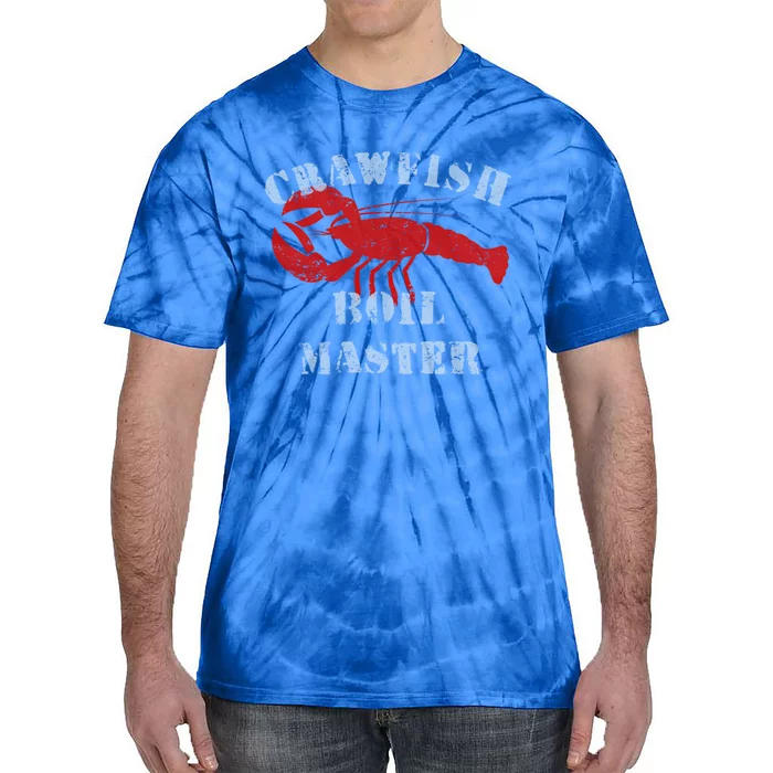 Crawfish Boil Crew Cajun Season Fishing Crawfish Boil Funny Gift Tie-Dye T-Shirt