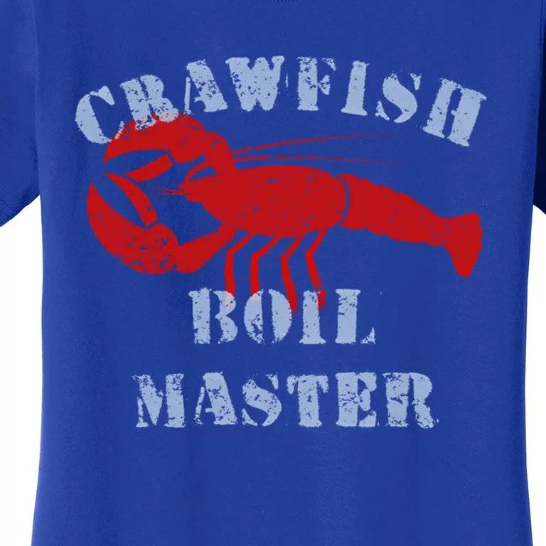 Crawfish Boil Crew Cajun Season Fishing Crawfish Boil Funny Gift Women's T-Shirt