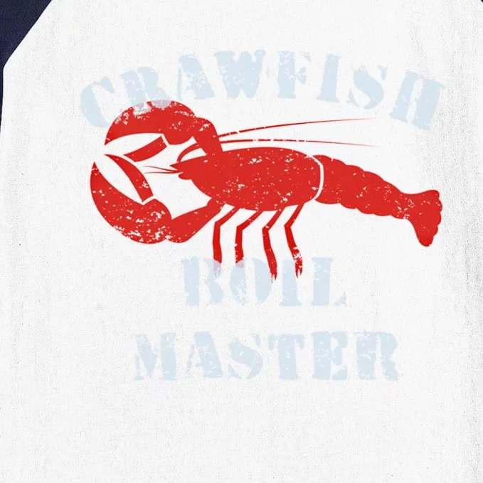 Crawfish Boil Crew Cajun Season Fishing Crawfish Boil Funny Gift Baseball Sleeve Shirt