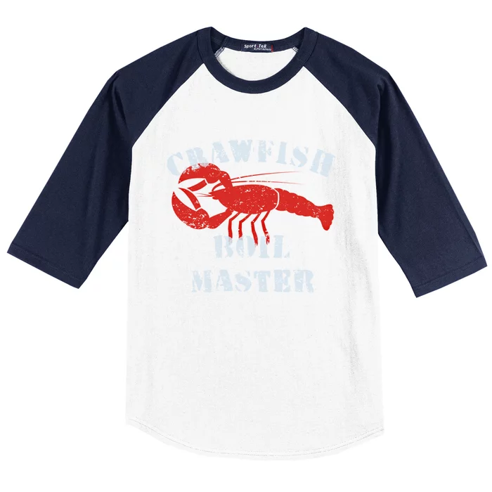 Crawfish Boil Crew Cajun Season Fishing Crawfish Boil Funny Gift Baseball Sleeve Shirt