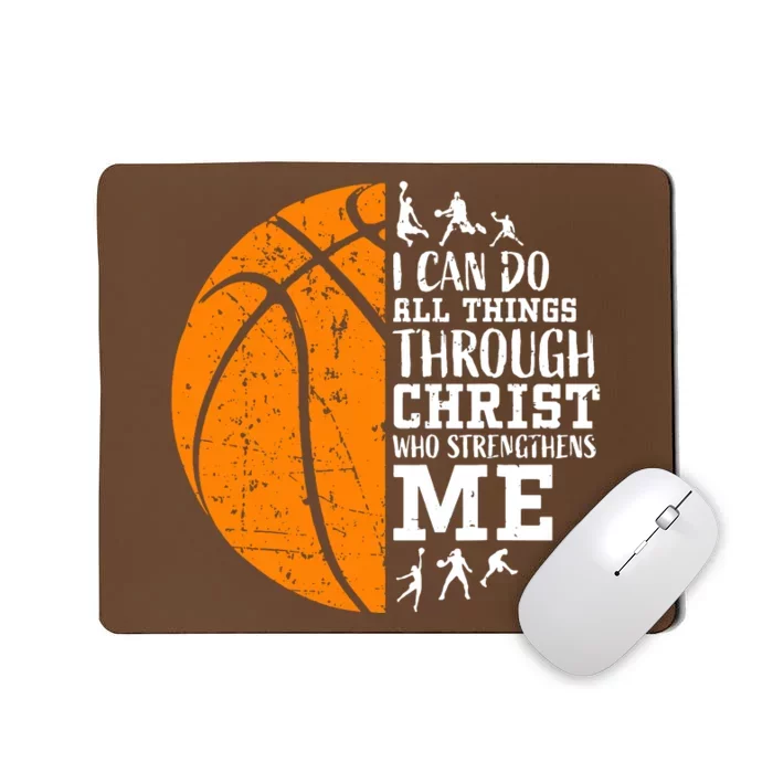 Christian Basketball Mousepad