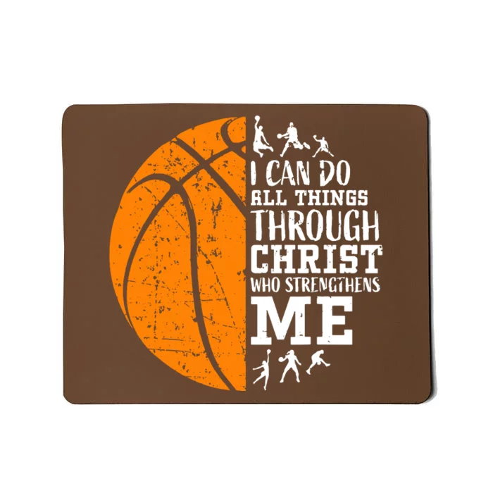 Christian Basketball Mousepad