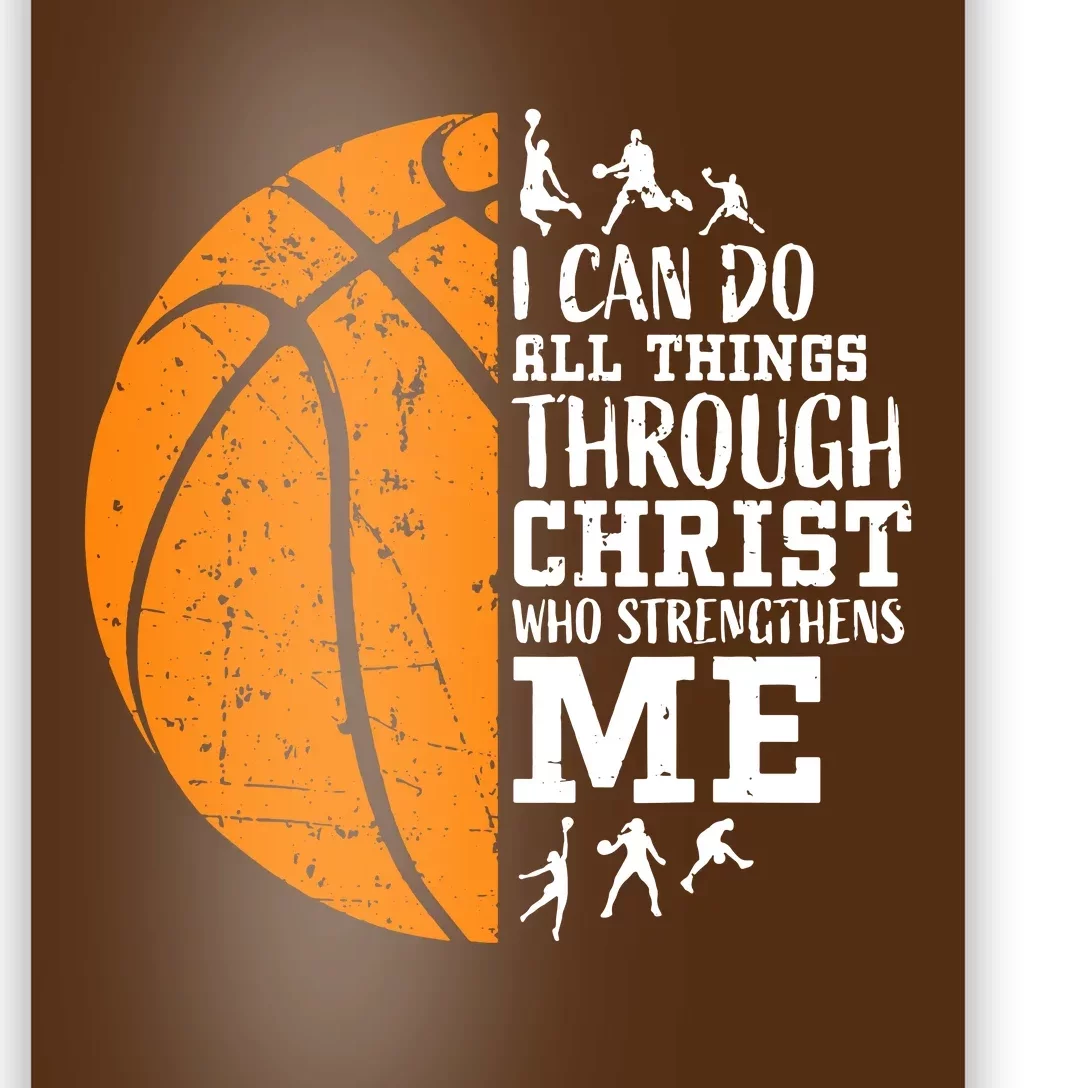 Christian Basketball Poster