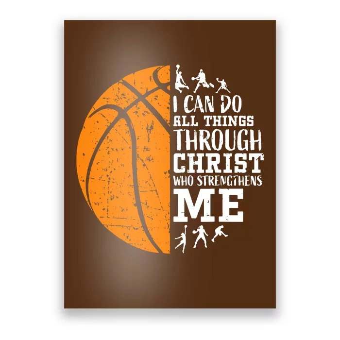 Christian Basketball Poster