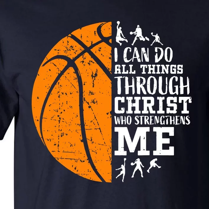 Christian Basketball Tall T-Shirt