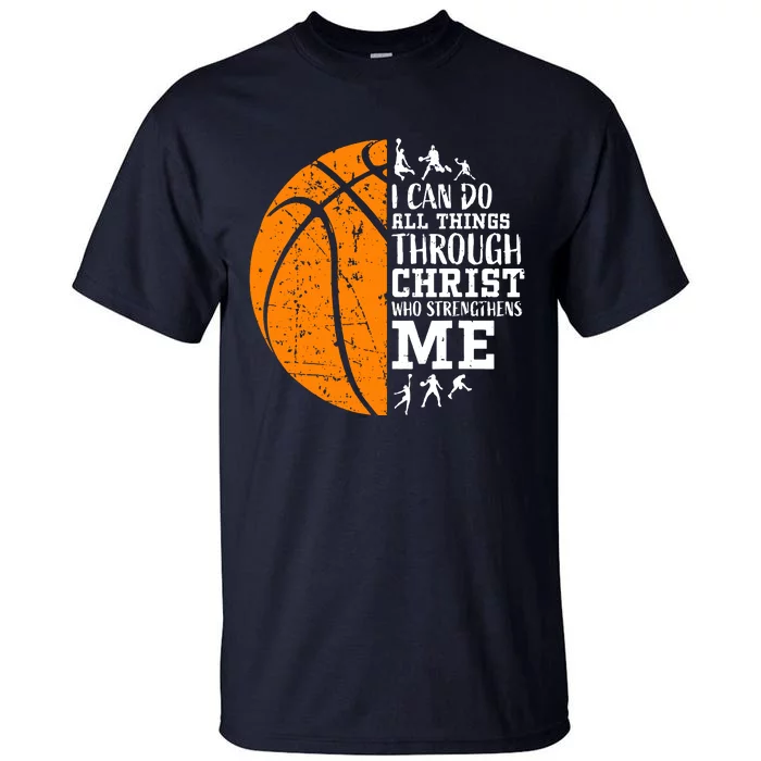 Christian Basketball Tall T-Shirt