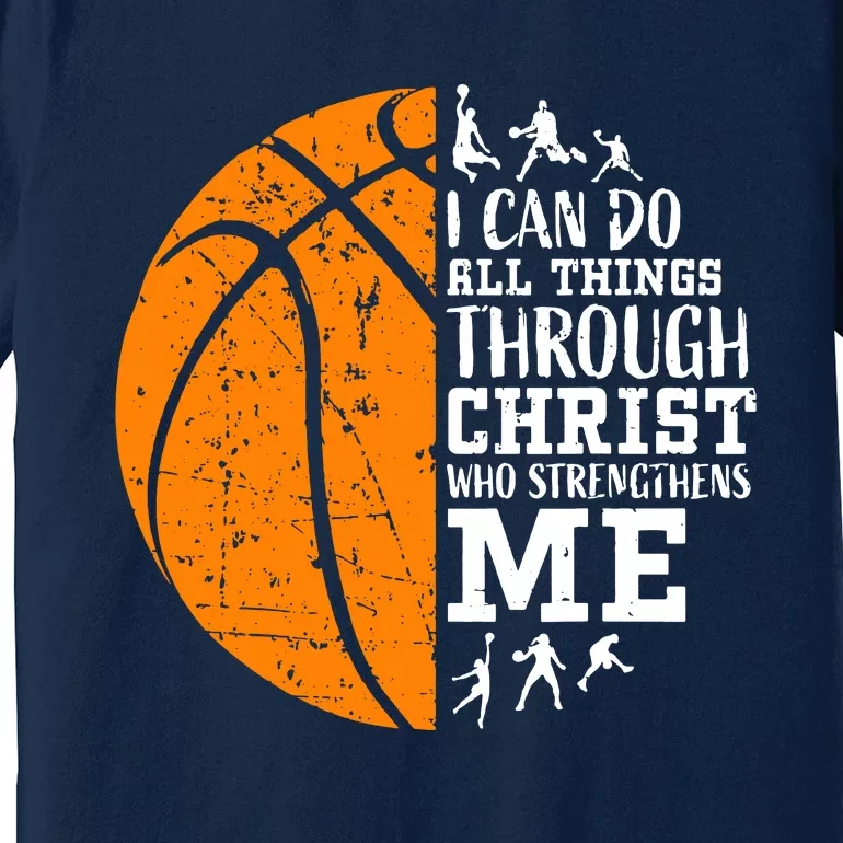 Christian Basketball Premium T-Shirt