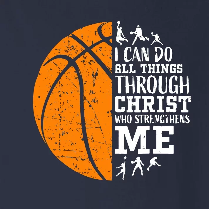 Christian Basketball Toddler Long Sleeve Shirt