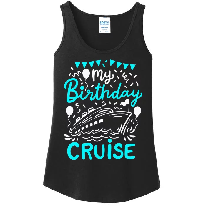 Cruise Birthday Cruise Ladies Essential Tank