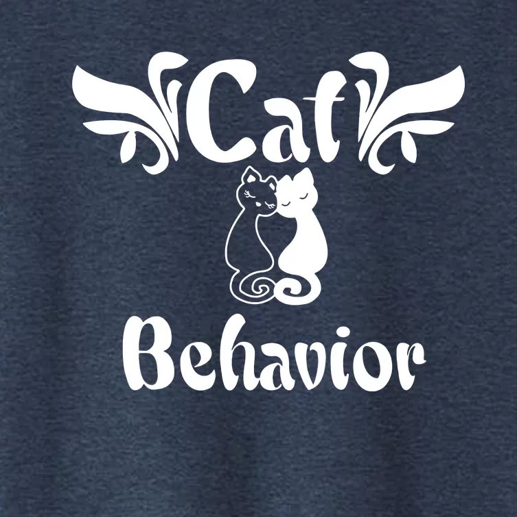 Cat Behavior Women's Crop Top Tee