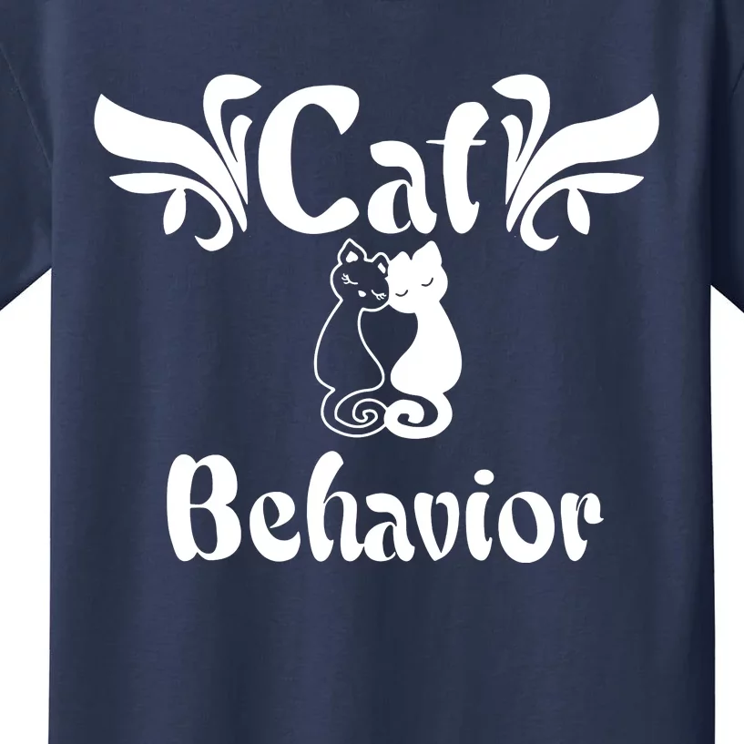 Cat Behavior Kids T-Shirt