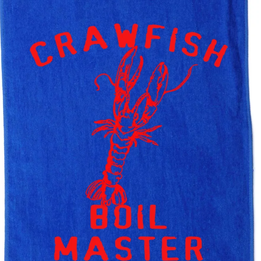 Crawfish Boil Crew Cajun Season Fishing Crawfish Boil Funny Gift Platinum Collection Golf Towel