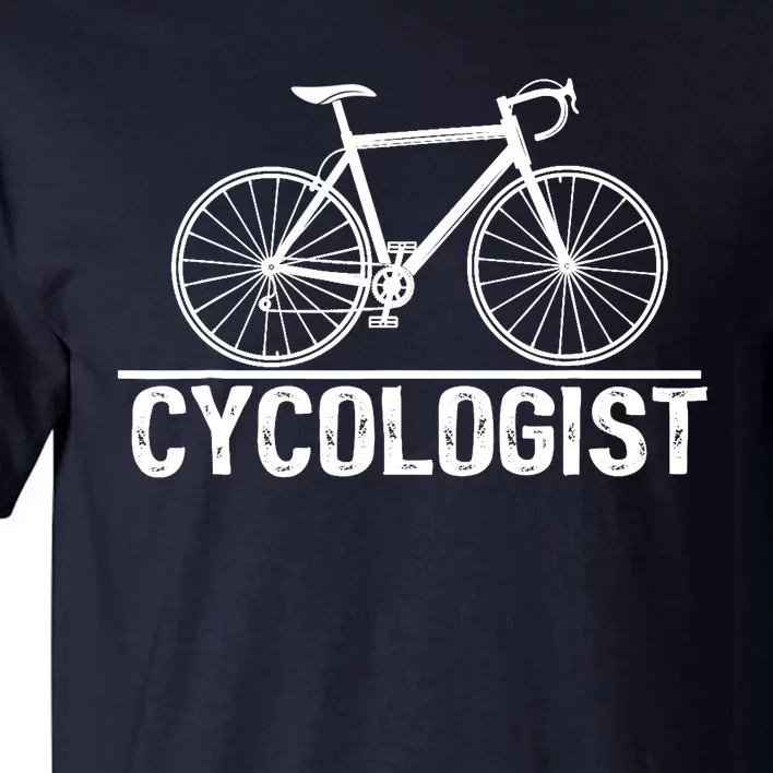 Cycologist bike Cycling Bicycle cyclist christmas Tall T-Shirt