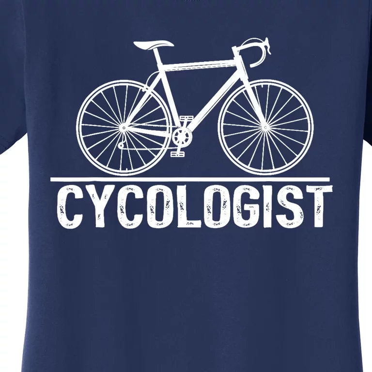 Cycologist bike Cycling Bicycle cyclist christmas Women's T-Shirt