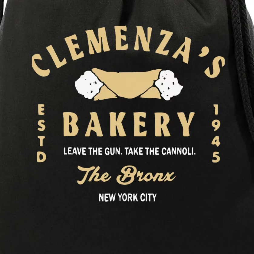 ClemenzaS Bakery Drawstring Bag