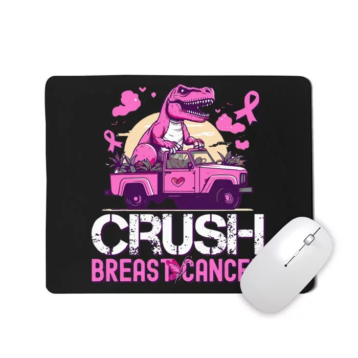 Crush Breast Cancer Awareness Monster Truck Mousepad