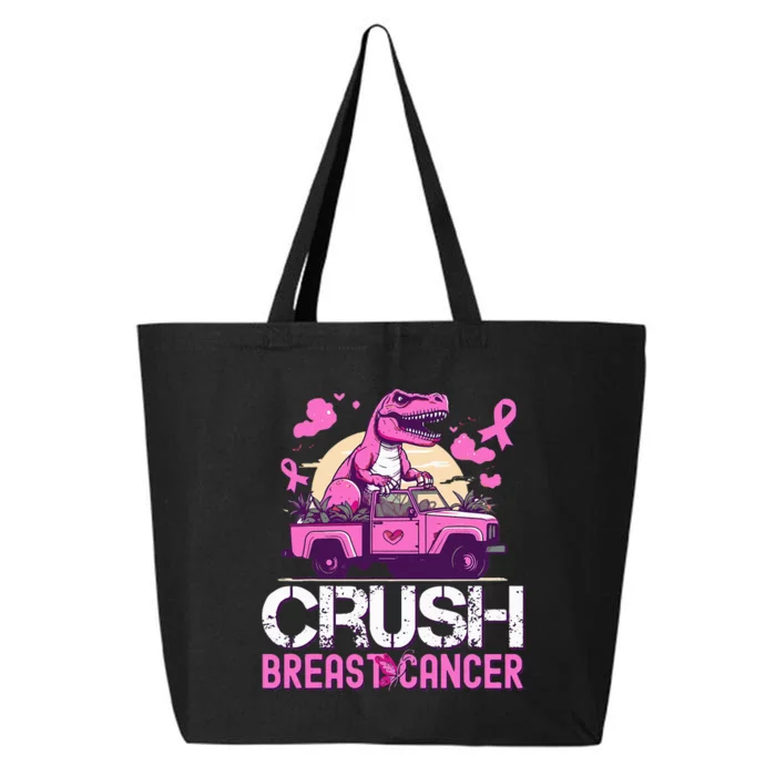 Crush Breast Cancer Awareness Monster Truck 25L Jumbo Tote