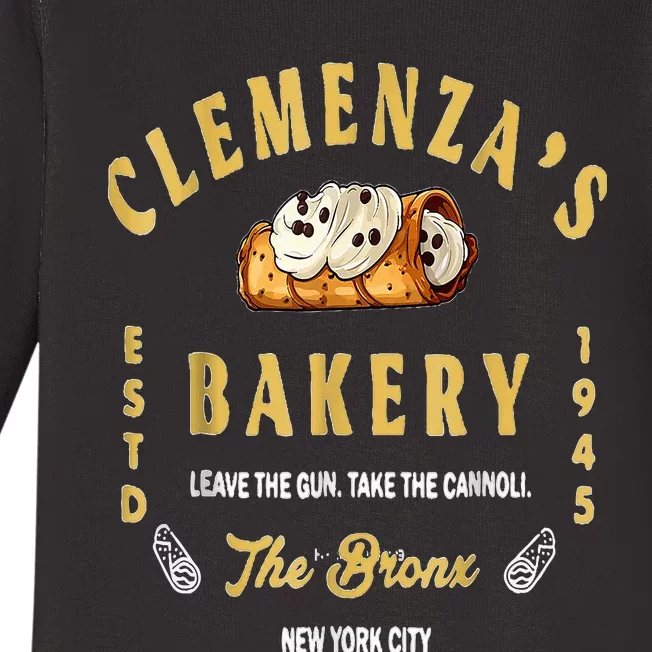 Clemenzas Bakery Baby Long Sleeve Bodysuit