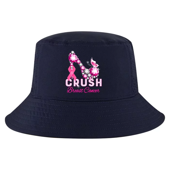 Crush Breast Cancer Warrior Support Breast Cancer Awareness Great Gift Cool Comfort Performance Bucket Hat