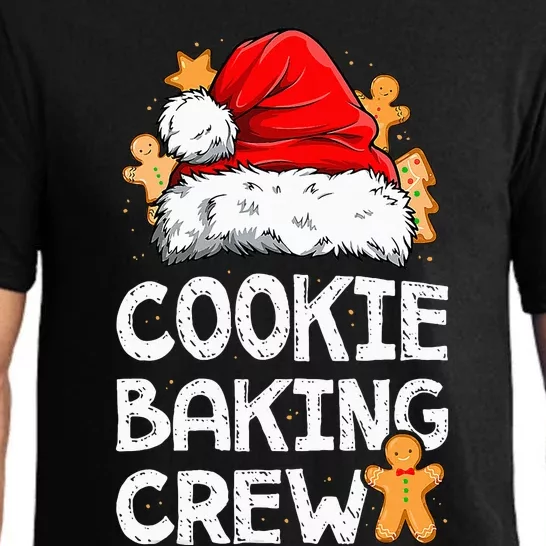 Cookie Baking Crew Christmas Santa Family Gingerbread Team Pajama Set