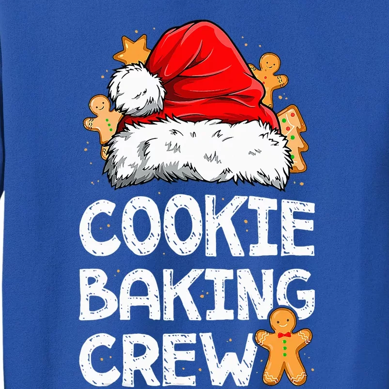 Cookie Baking Crew Christmas Santa Family Gingerbread Team Tall Sweatshirt