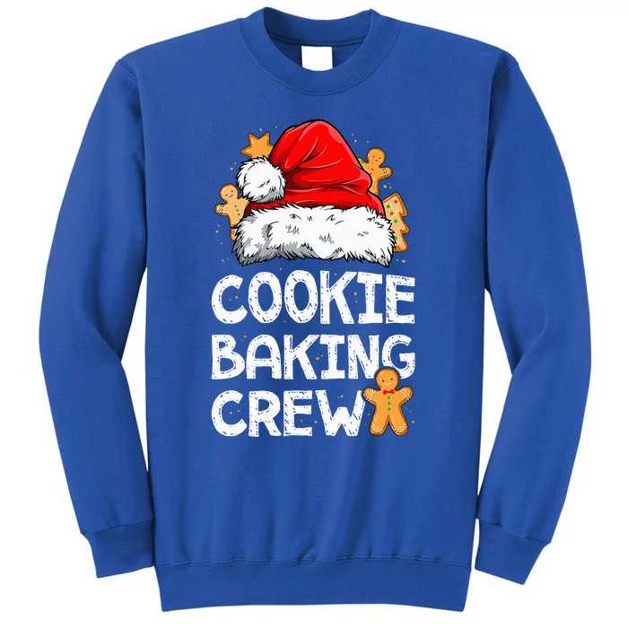 Cookie Baking Crew Christmas Santa Family Gingerbread Team Tall Sweatshirt