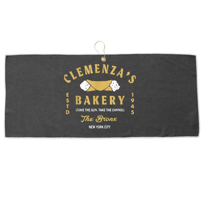 Clemenzas Bakery Large Microfiber Waffle Golf Towel