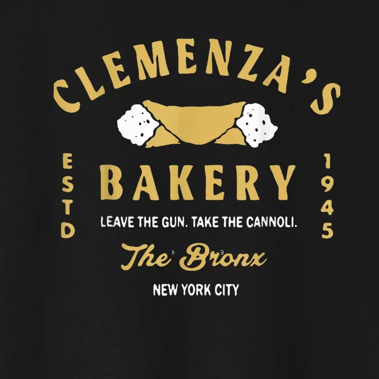 Clemenzas Bakery Women's Crop Top Tee