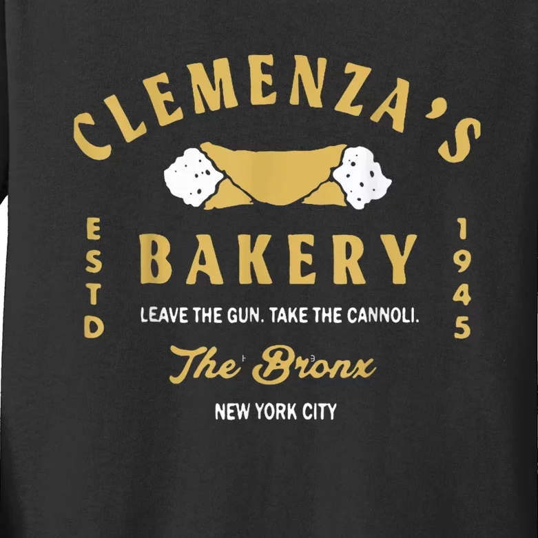 Clemenzas Bakery Kids Long Sleeve Shirt