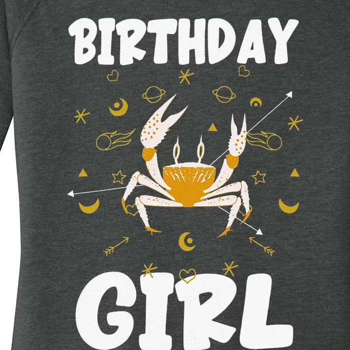 Cancer Birthday Women's Perfect Tri Tunic Long Sleeve Shirt