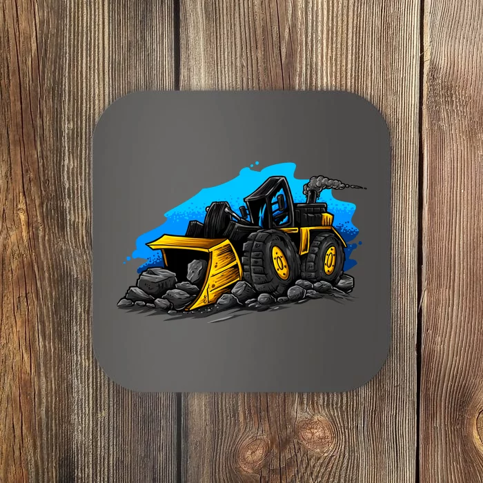 Cartoon Bulldozer Coaster