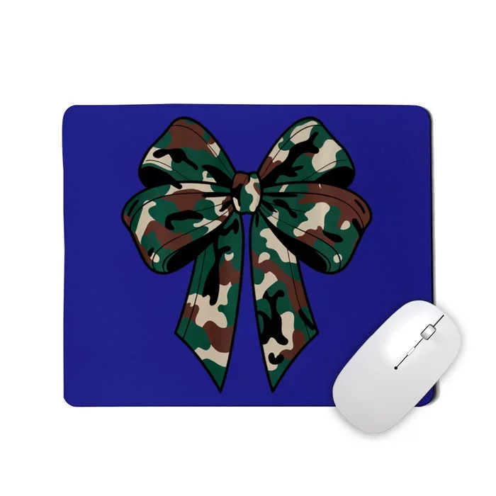 Coquette Bow Camouflage Mousepad