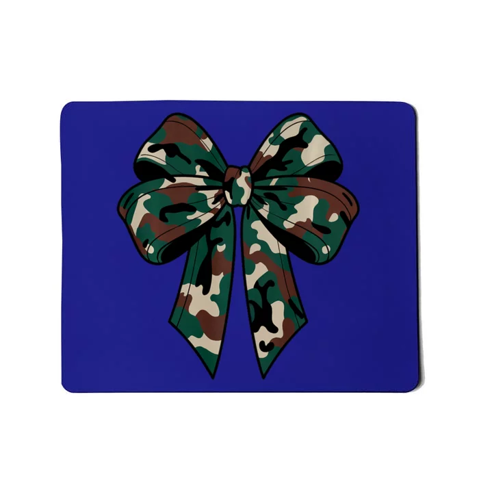 Coquette Bow Camouflage Mousepad