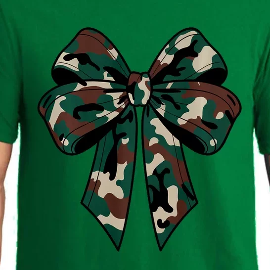 Coquette Bow Camouflage Pajama Set