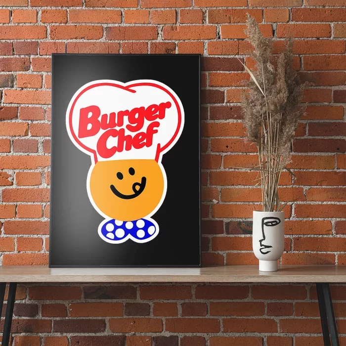 Chef Burger Classic Poster