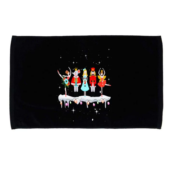 Christmas Ballet Clara Mouse King Princess Nutcracker Microfiber Hand Towel