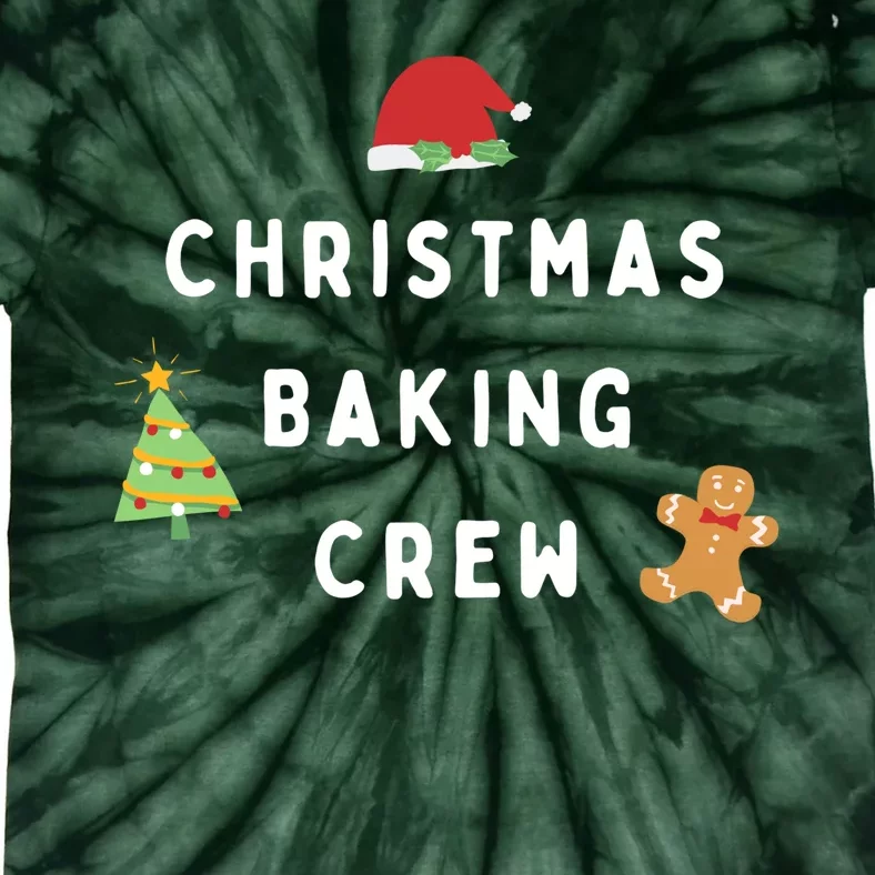 Christmas Baking Crew Tie-Dye T-Shirt