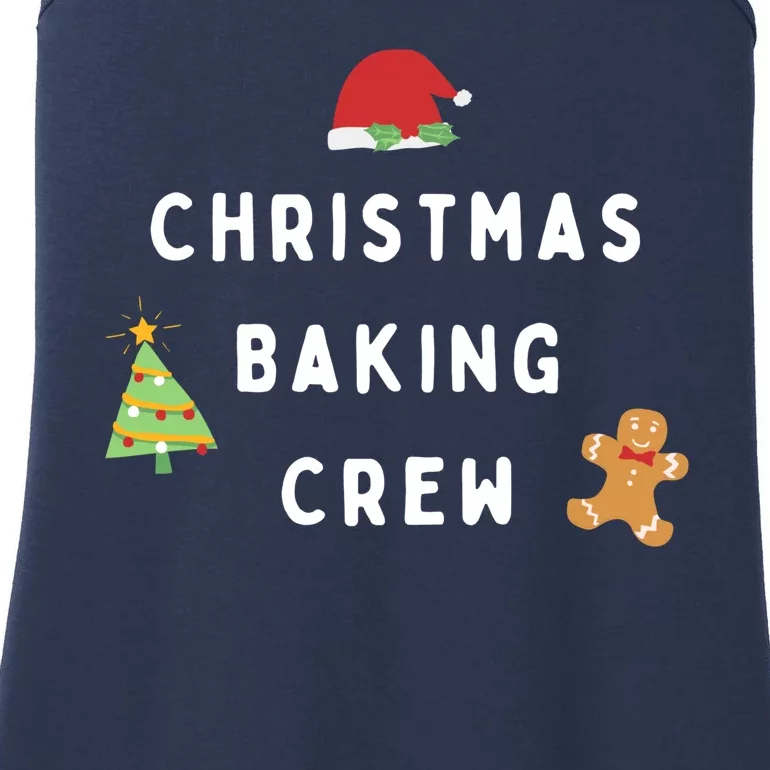 Christmas Baking Crew Ladies Essential Tank