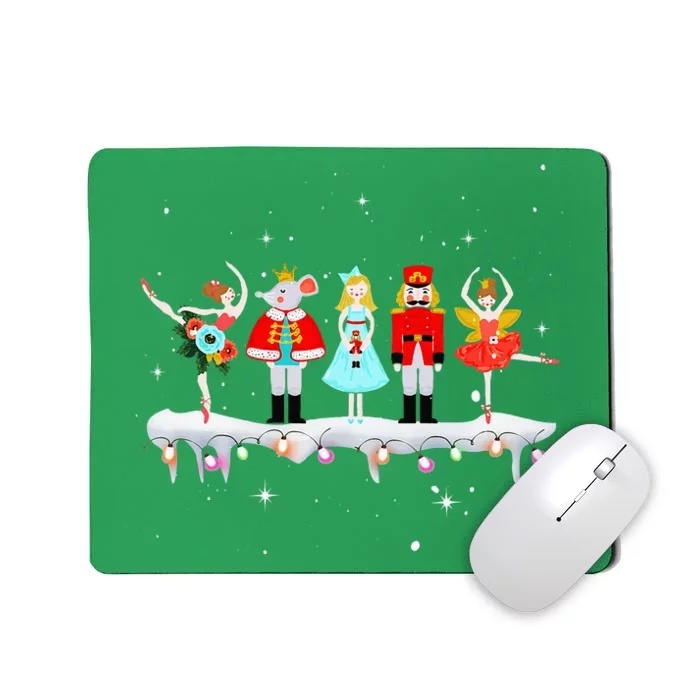 Christmas Ballet Clara Mouse King Princess Nutcracker Mousepad