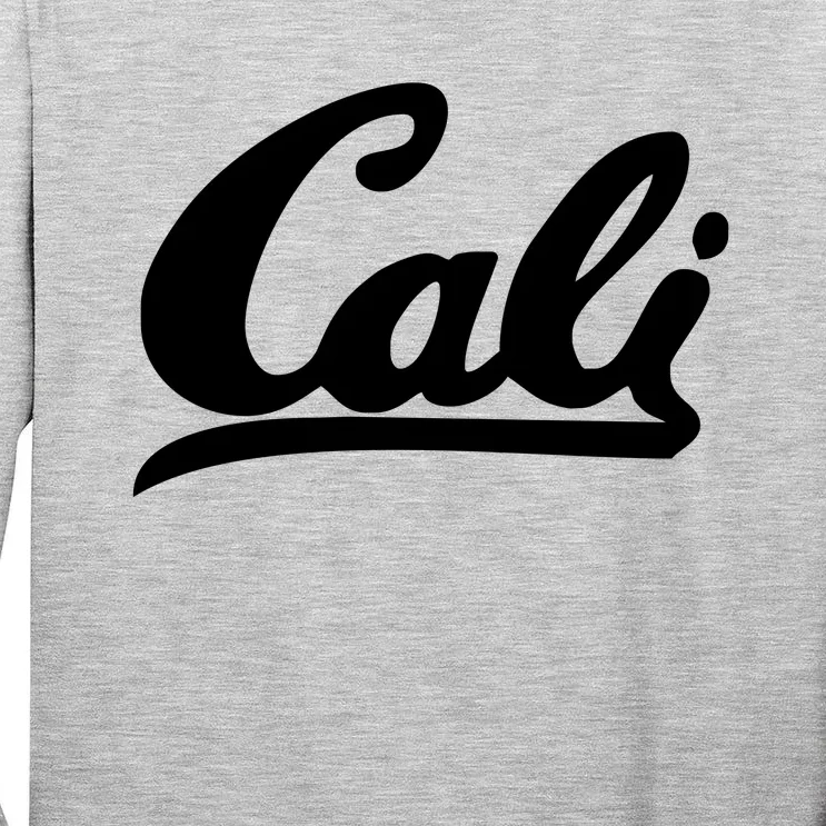 CALI Black Tall Long Sleeve T-Shirt