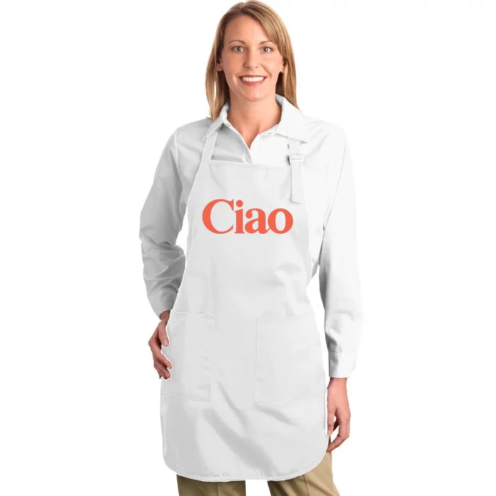 Ciao Bella Full-Length Apron With Pocket