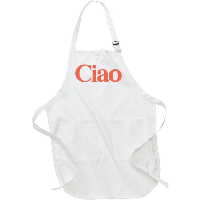 Ciao Bella Full-Length Apron With Pocket